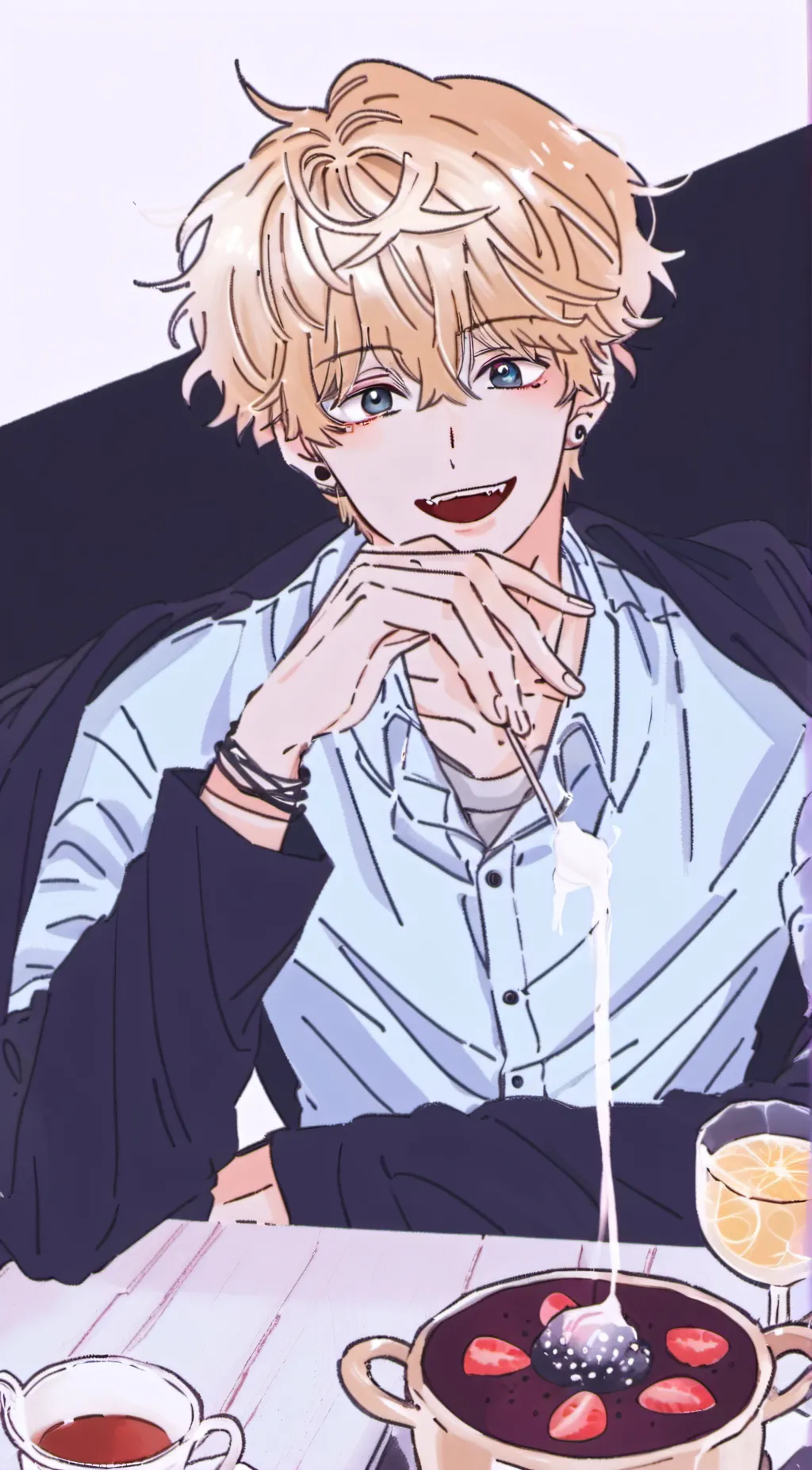 ai character: Chaim background