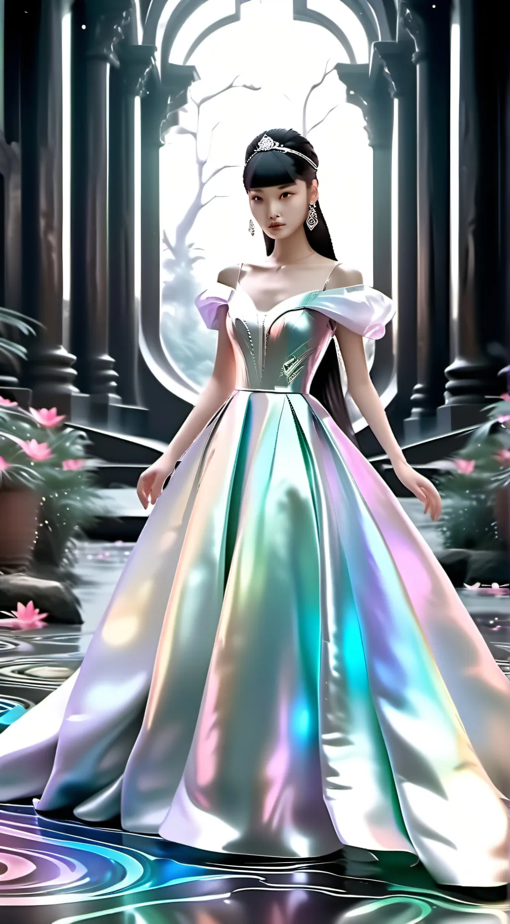 ai character: clairine Avigail background