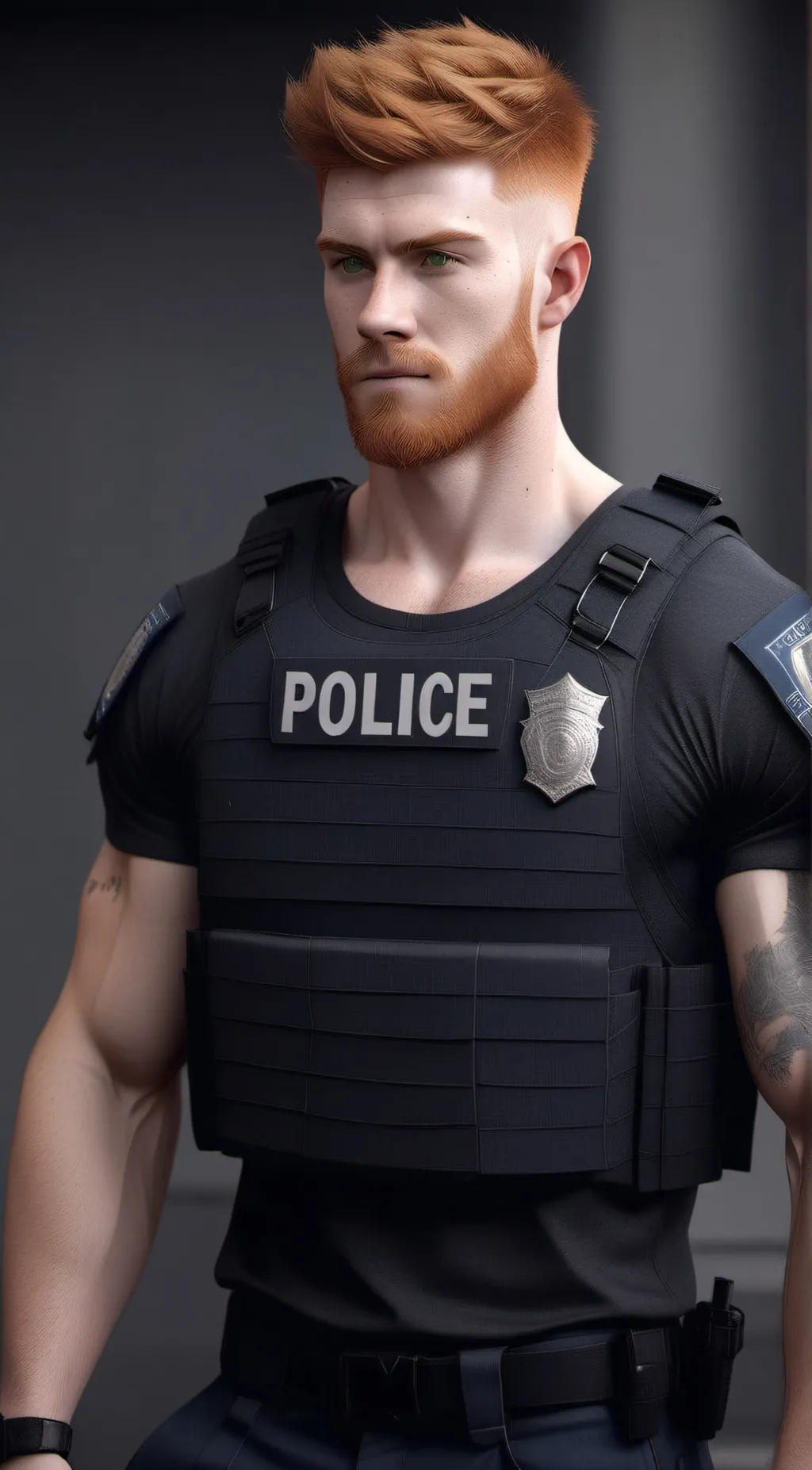 ai character: Wyatt O'Malley  background