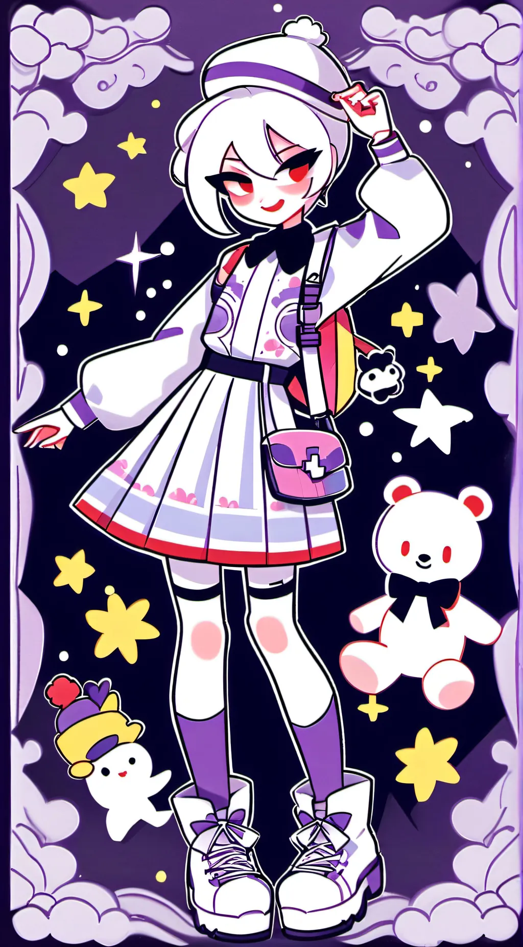 ai character: hazbin hotel background