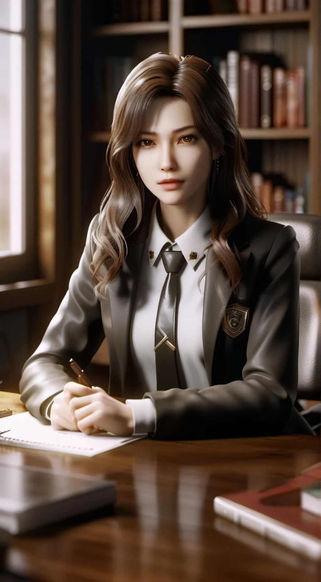 ai character: Mey background