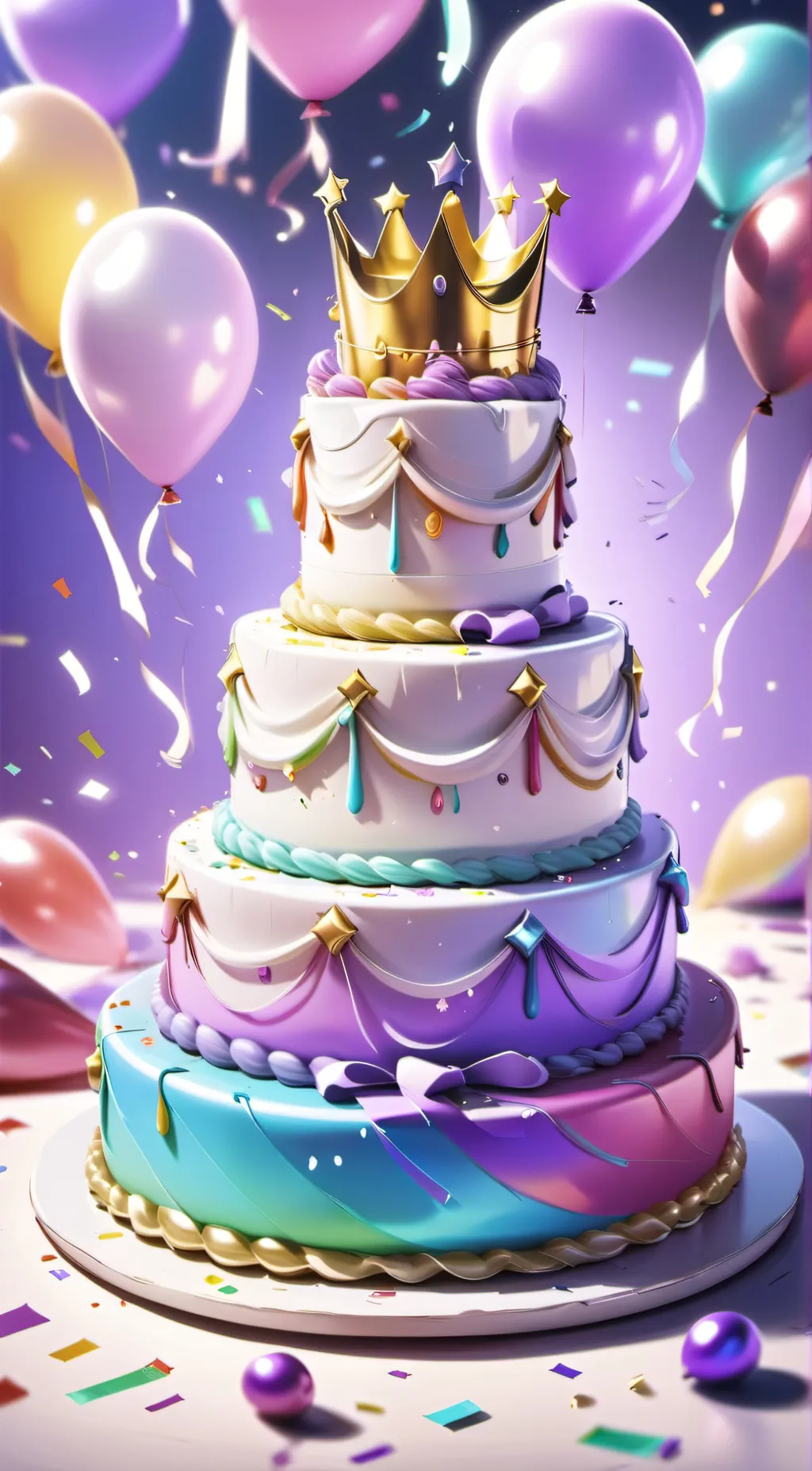 ai character: talkie b day  background