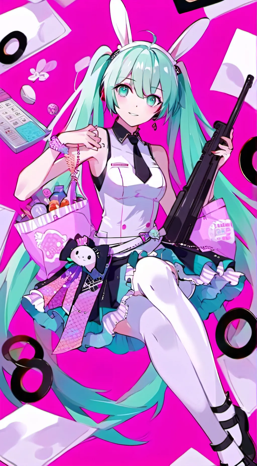 ai character: ✨Hatsune Miku✨ background