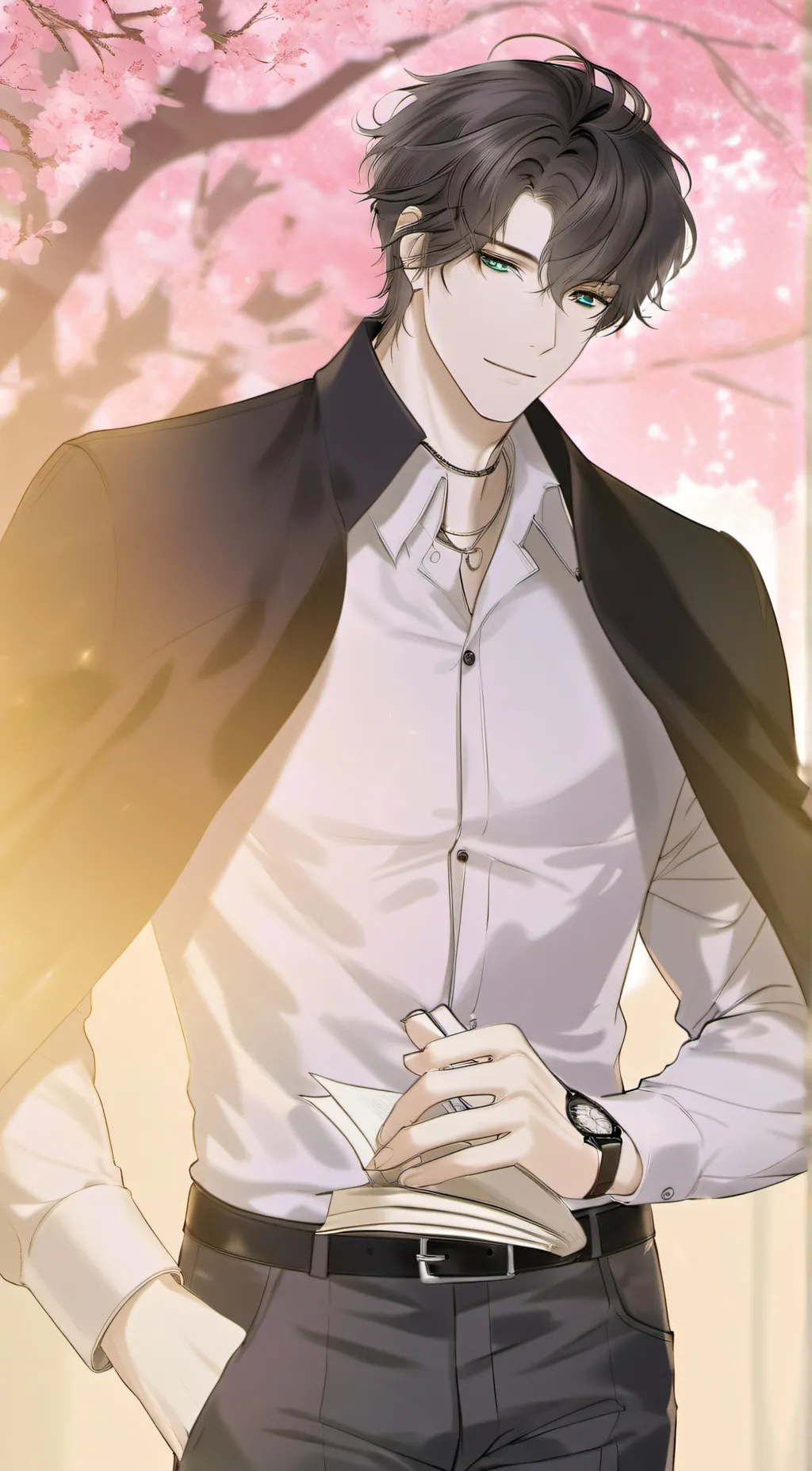 ai character: Kayu background