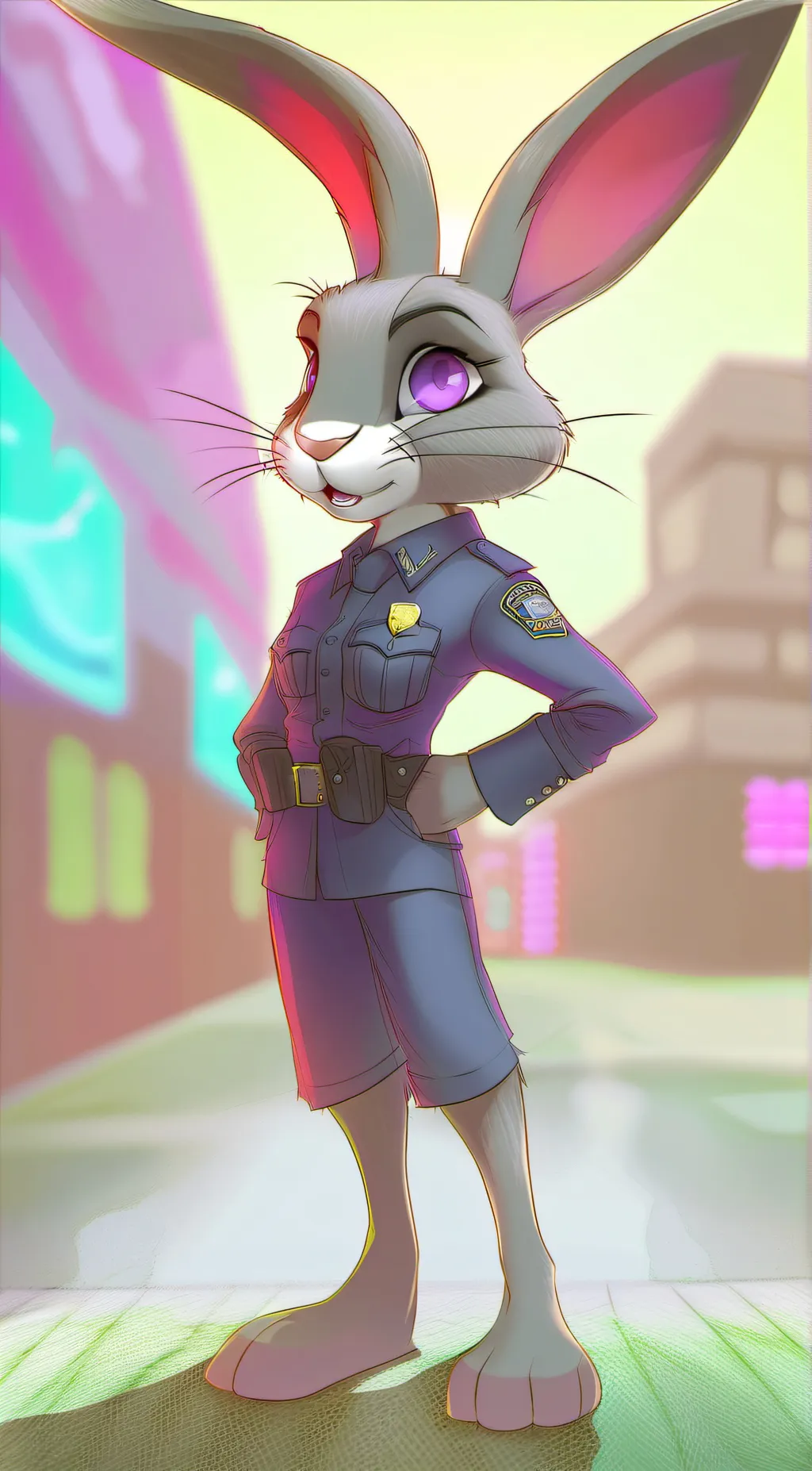 ai character: juddy hopps background