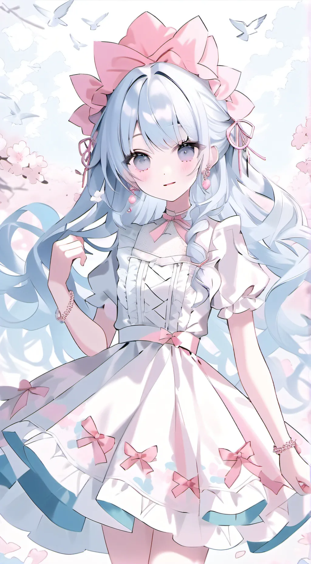 ai character:  Cat made background