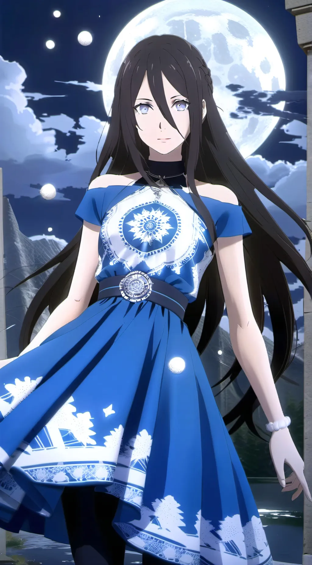 ai character: Hanabi  background