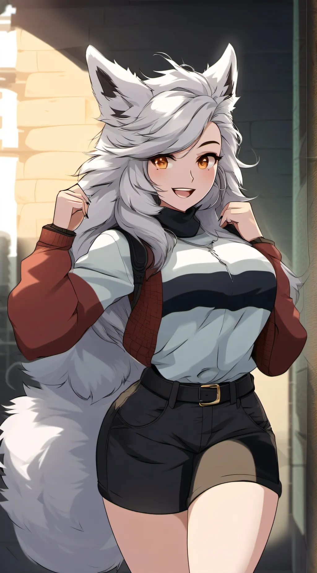 ai character: kristina  background