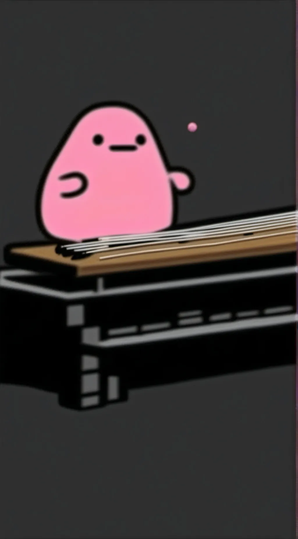 ai character: Blobby background