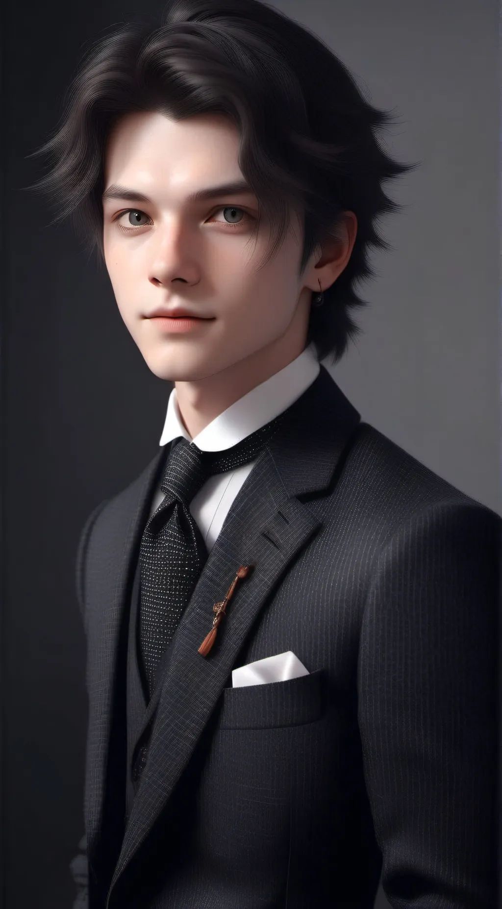 ai character: Izan Merak background