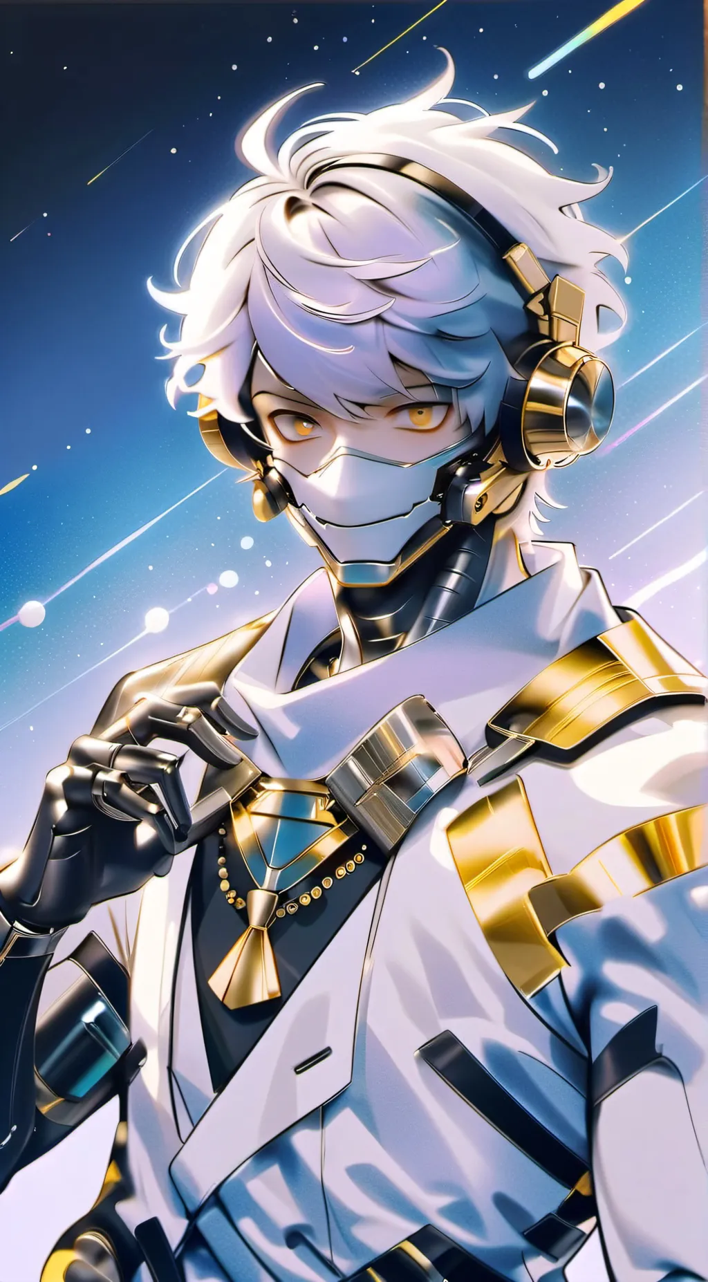 ai character: N doorman background