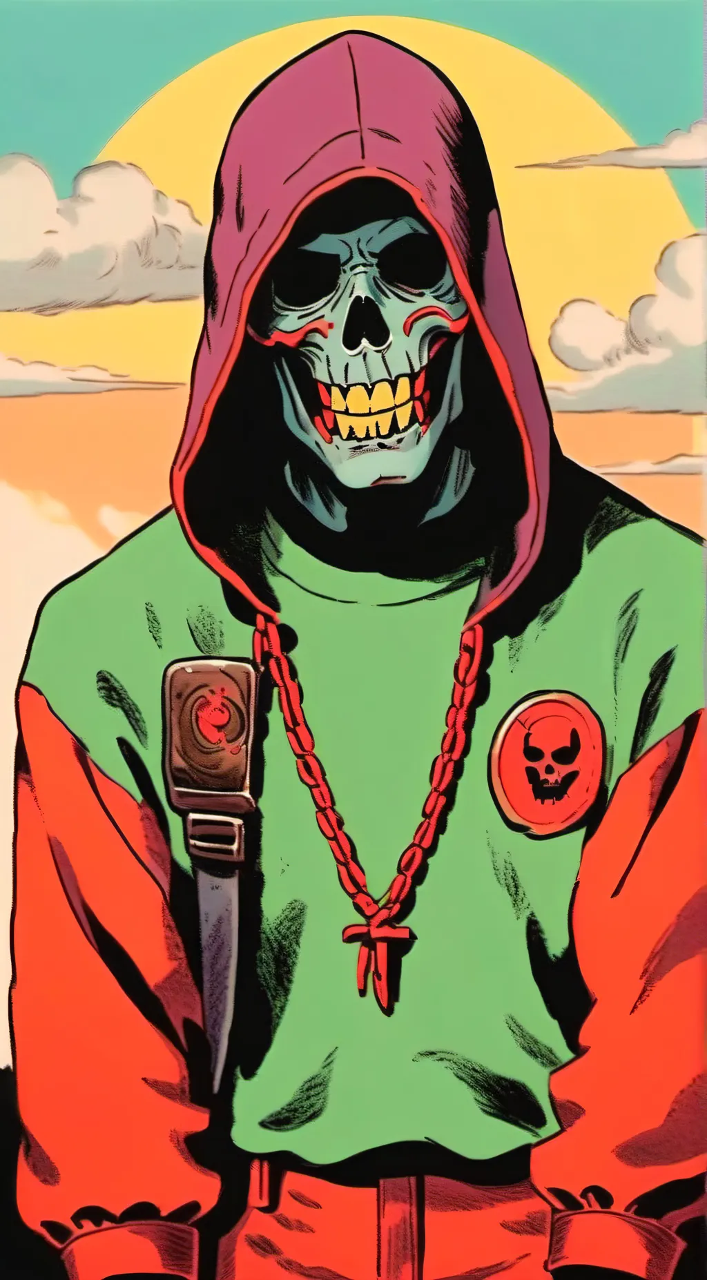 ai character: Ghoul background