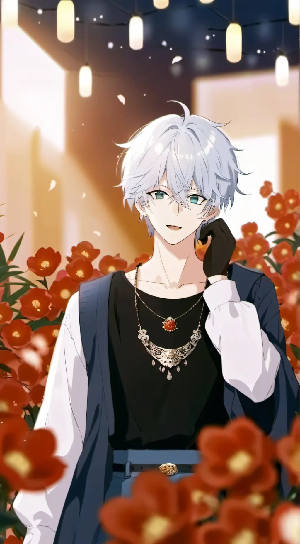 ai character: Damian background