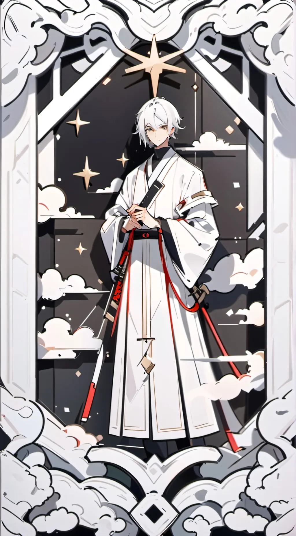 ai character: Hashera  background