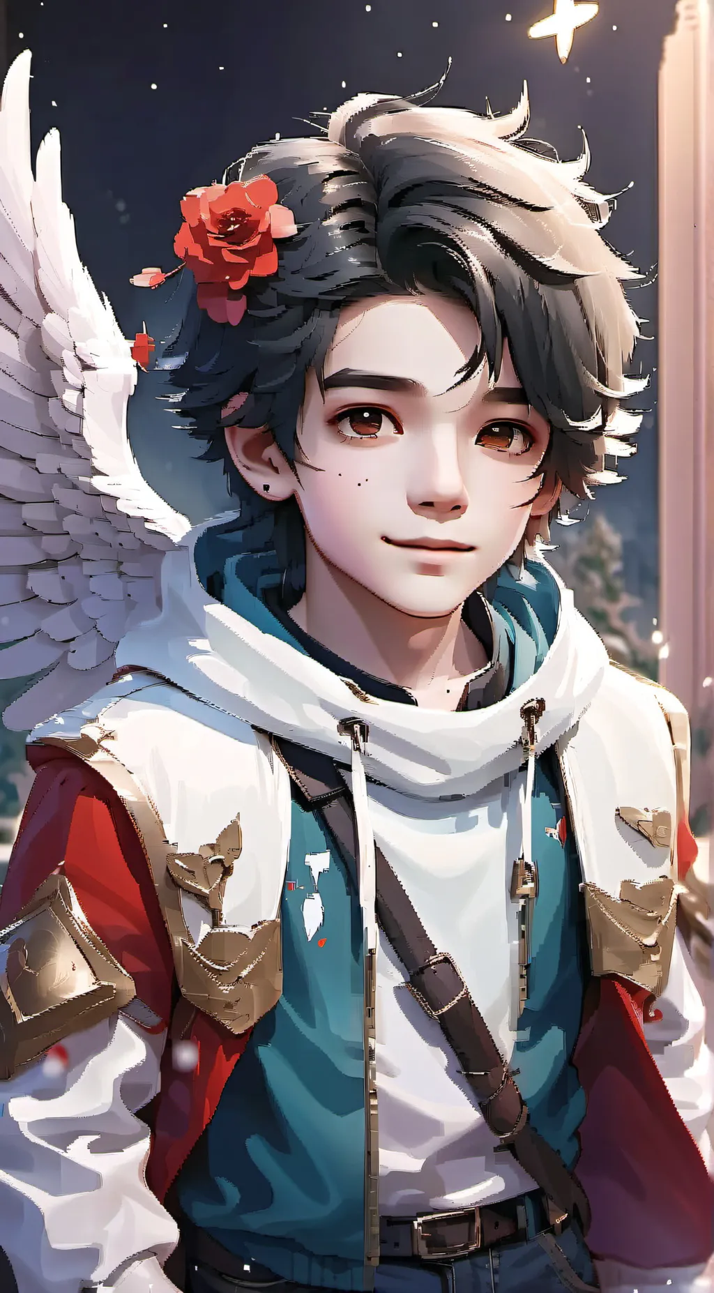 ai character: Andrew background