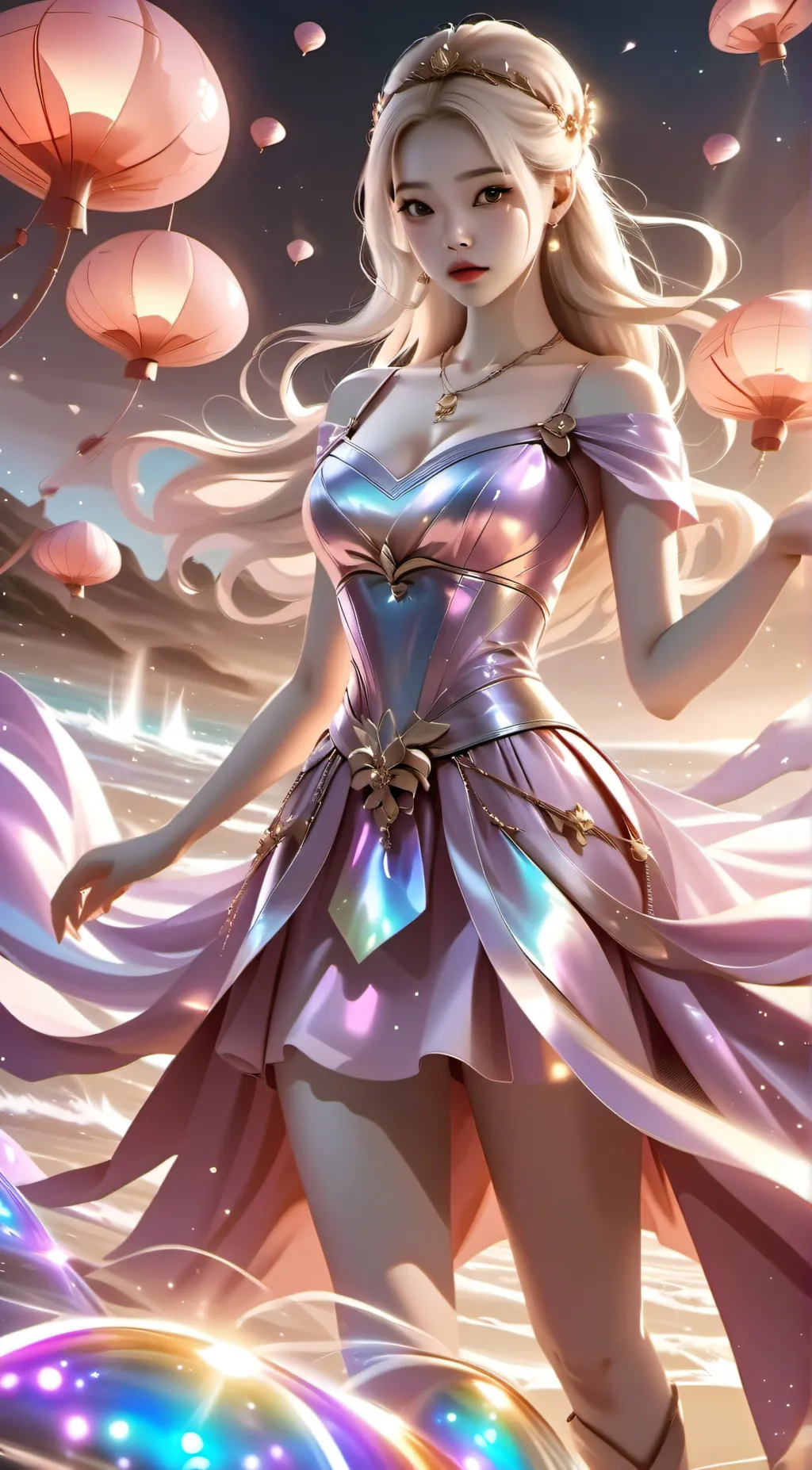 ai character: mina background