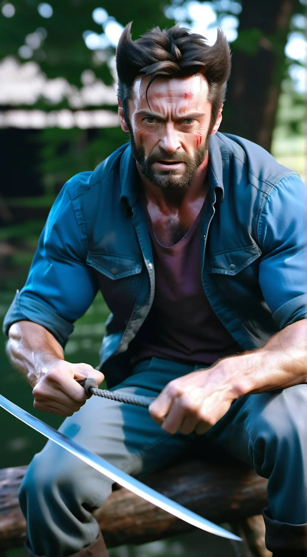 Talkie AI - Chat with Logan (Wolverine)