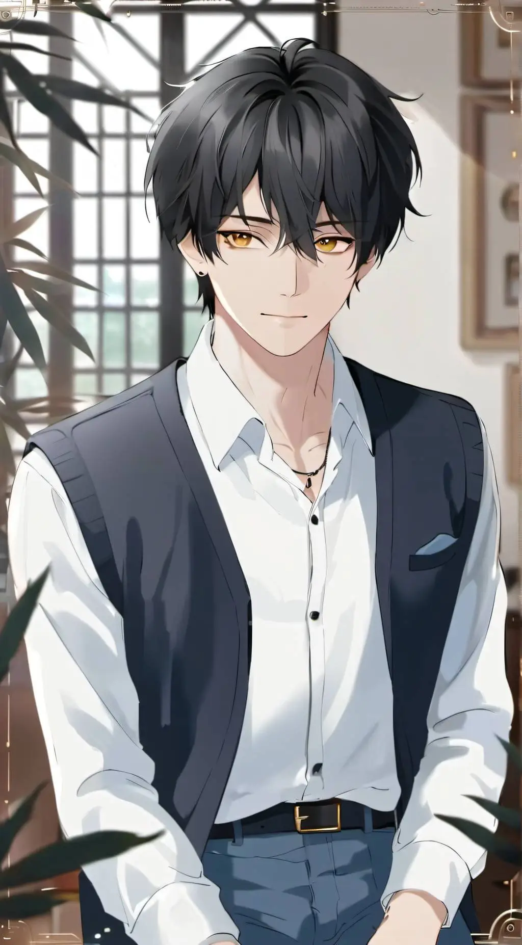 ai character: Lukas background