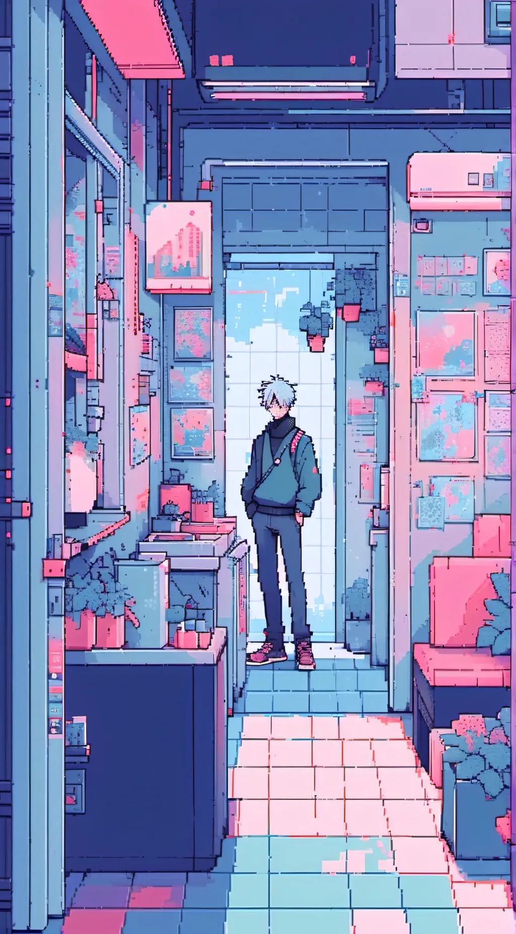 ai character: you and gojo background