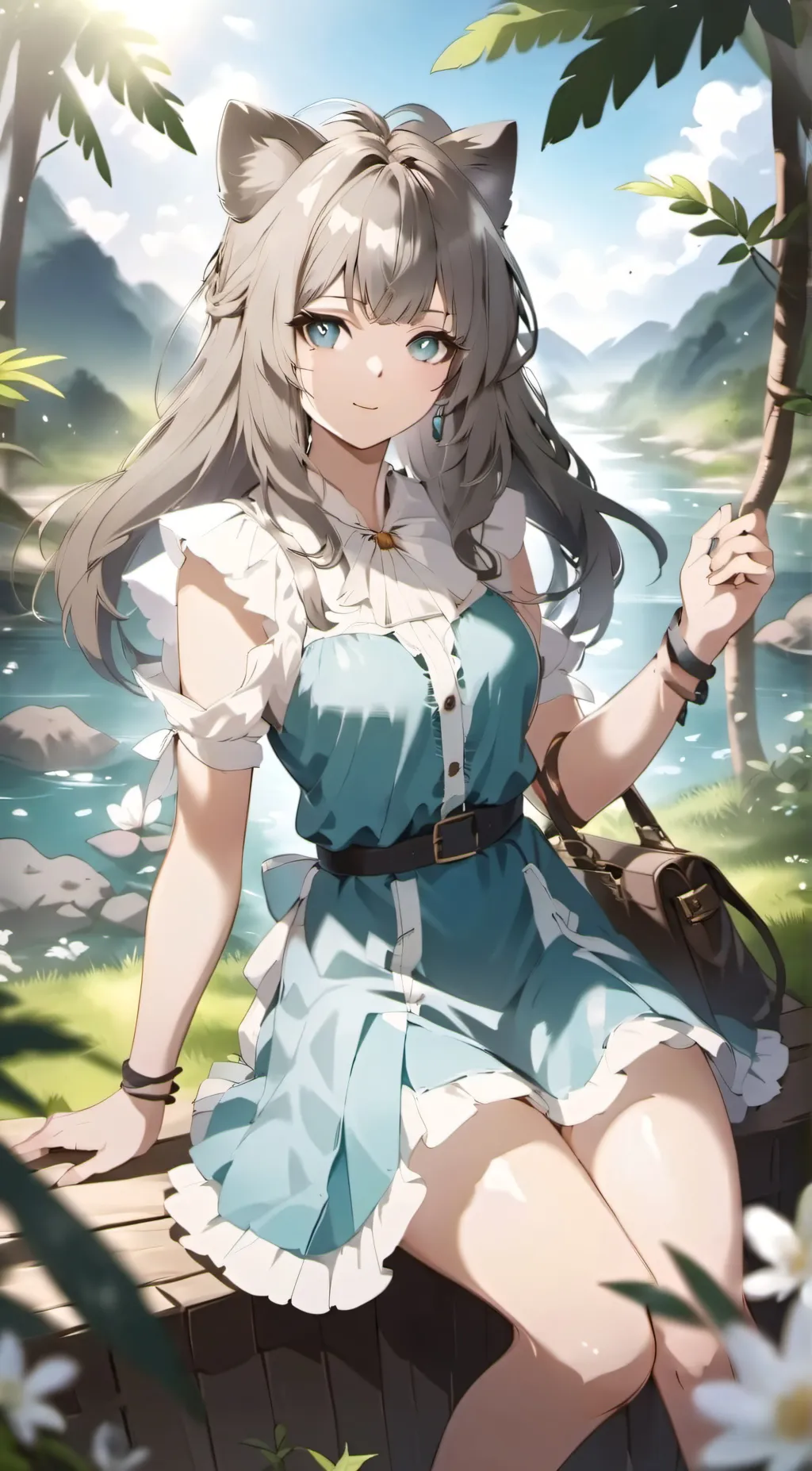ai character: Ria background