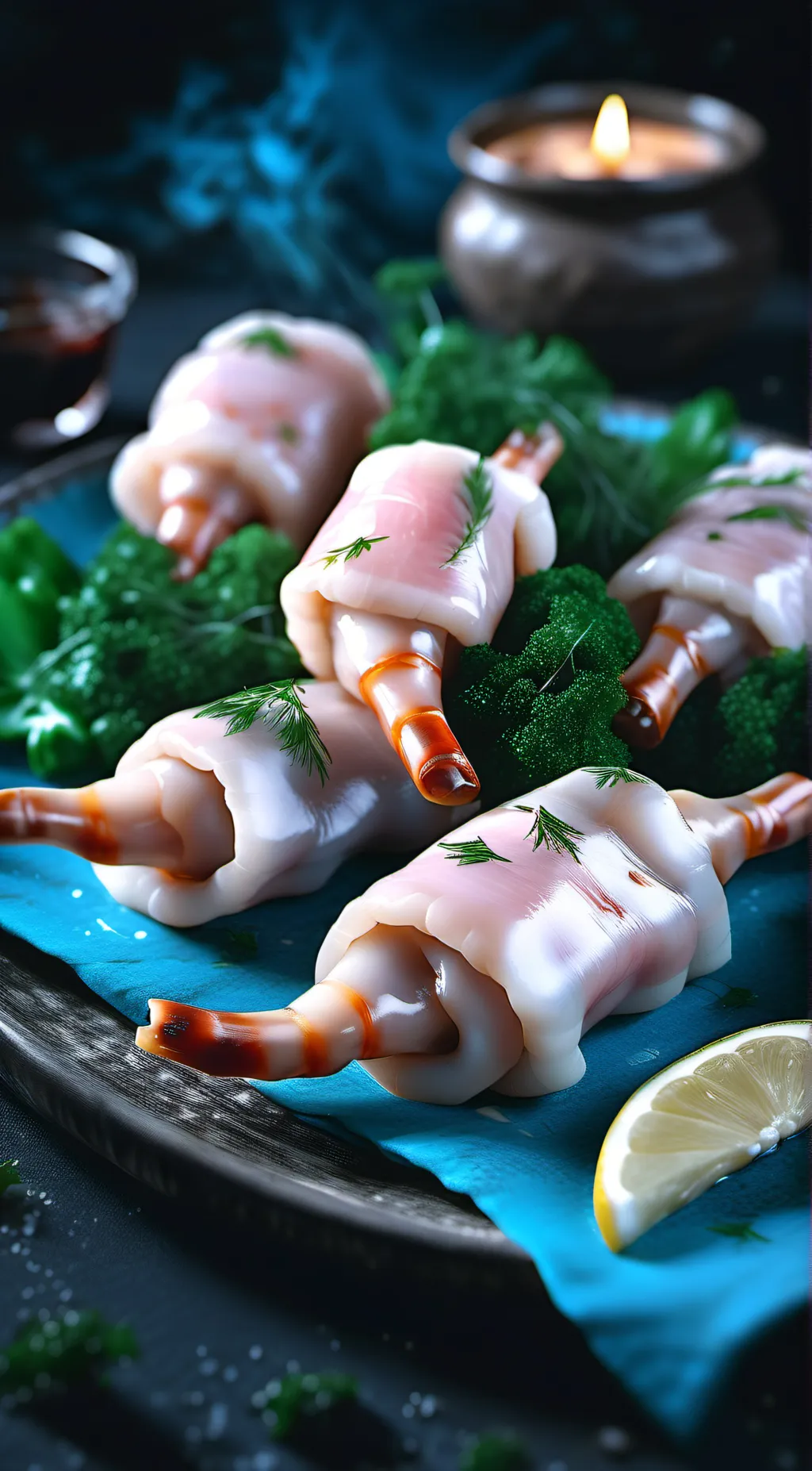 ai character: Pickled Pigs Feet background