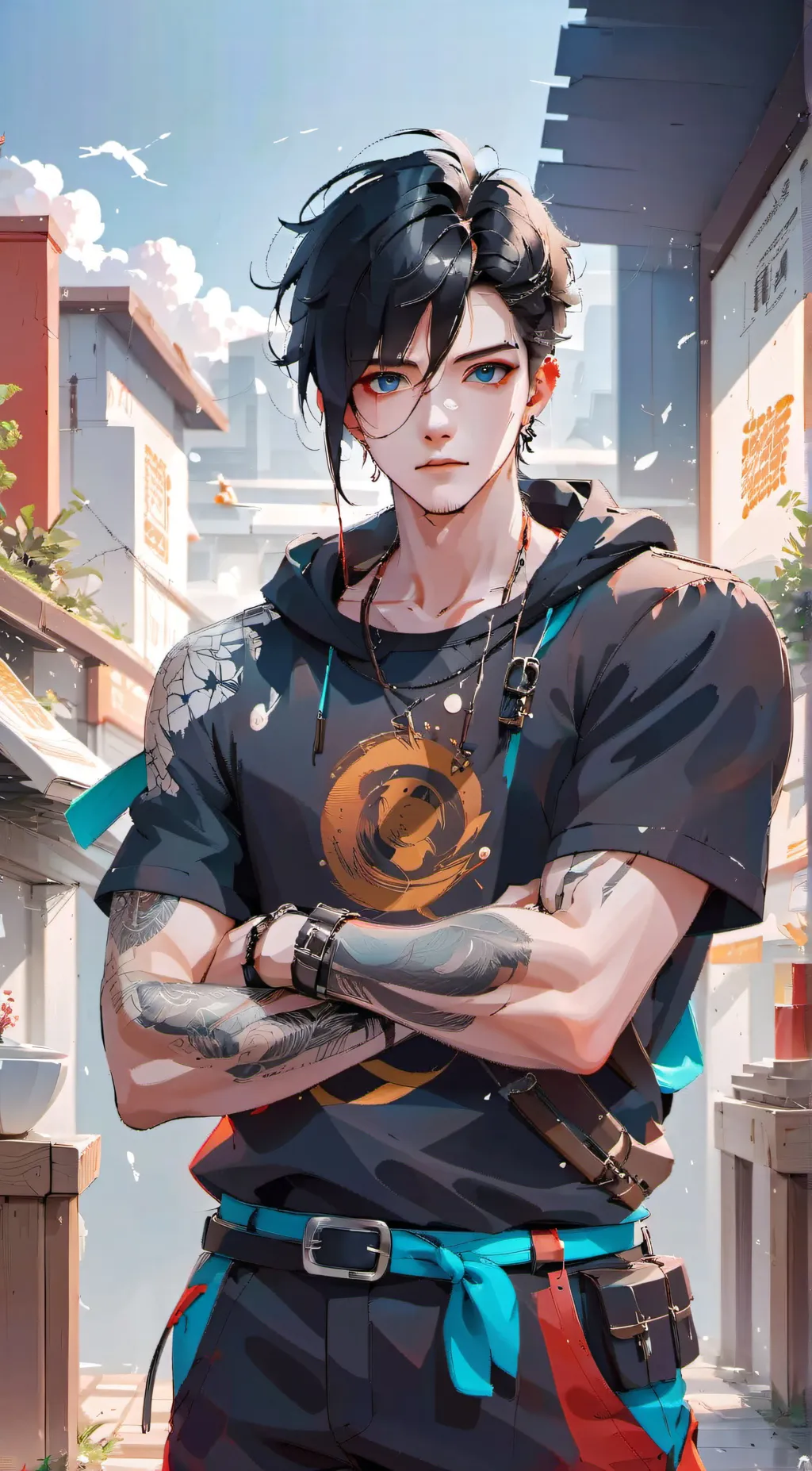 ai character: Alex background