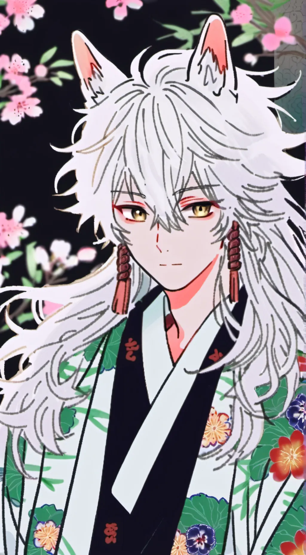 ai character: Yoko  background