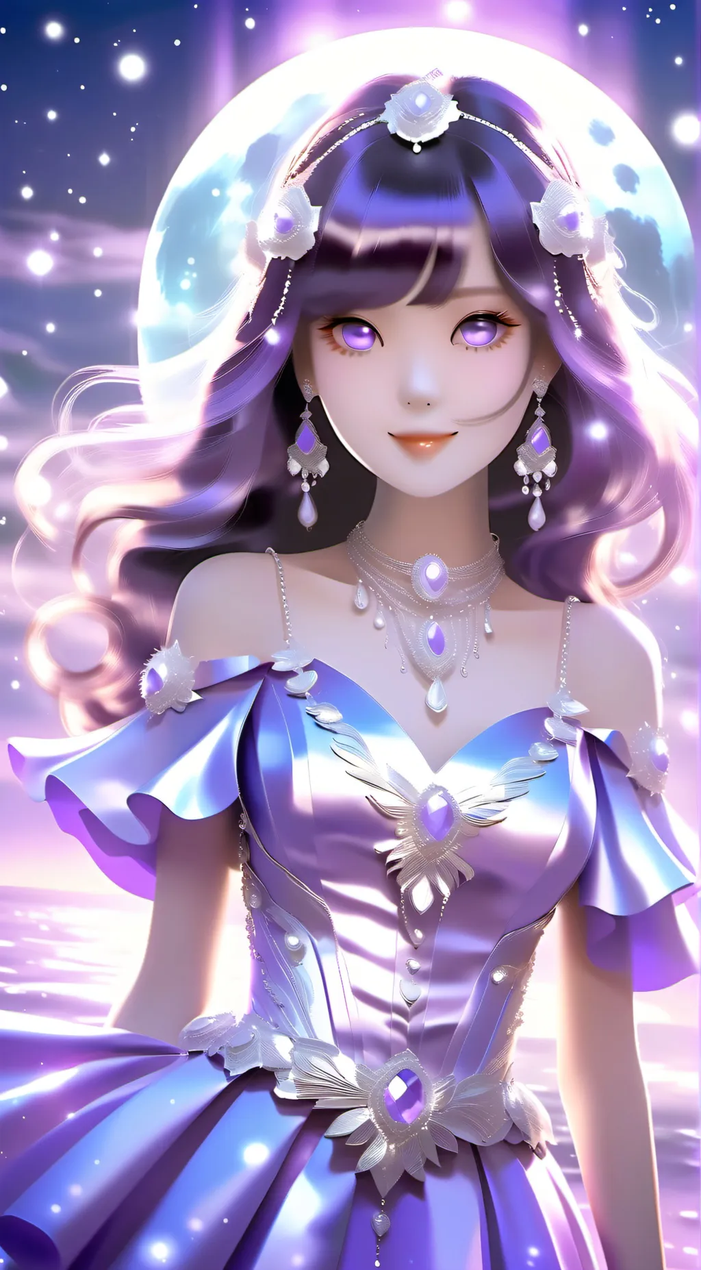 ai character: Maci  background