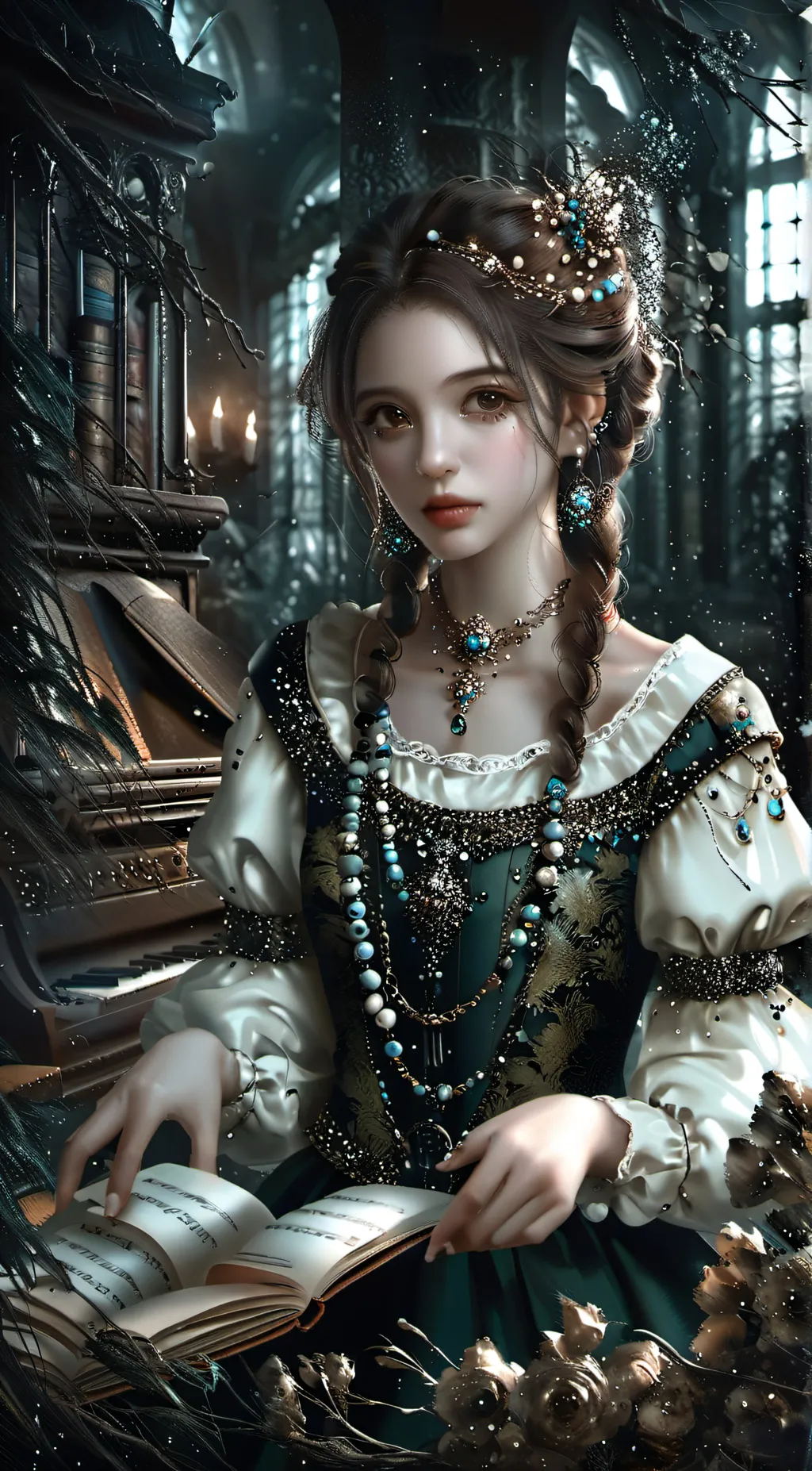 ai character: Sirena  background