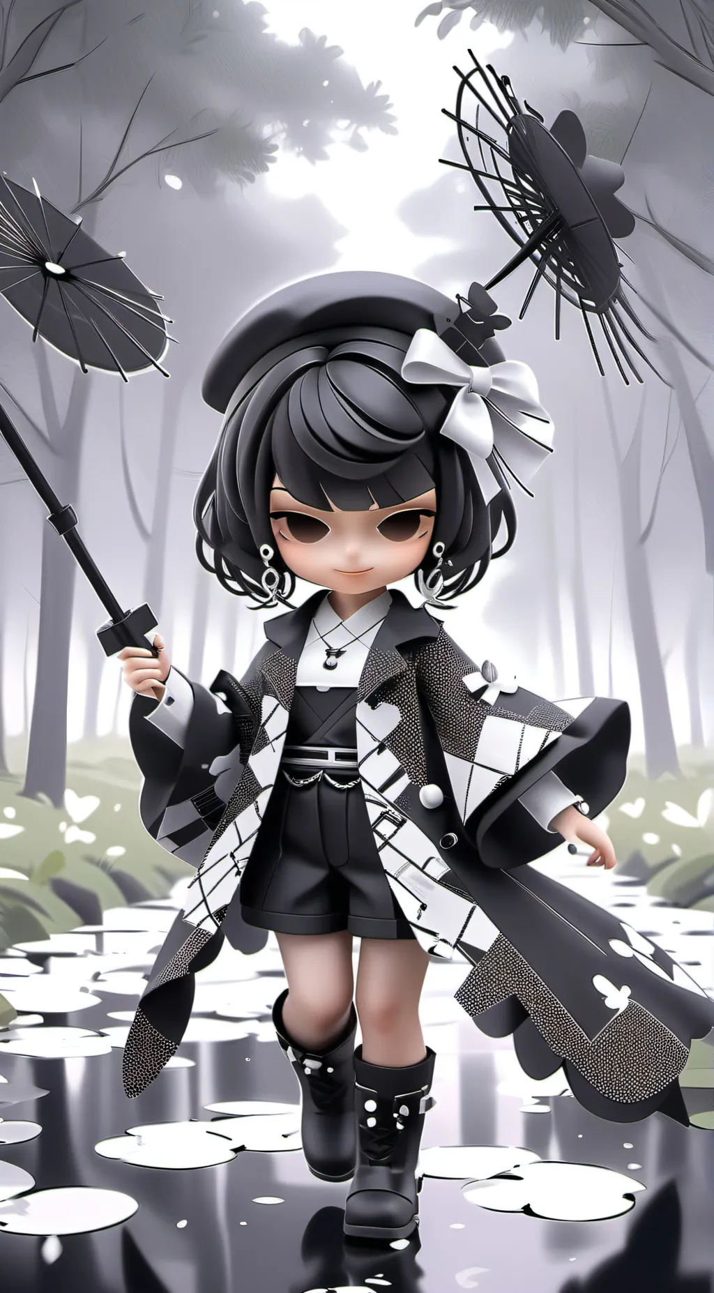 ai character: Lay lay  background