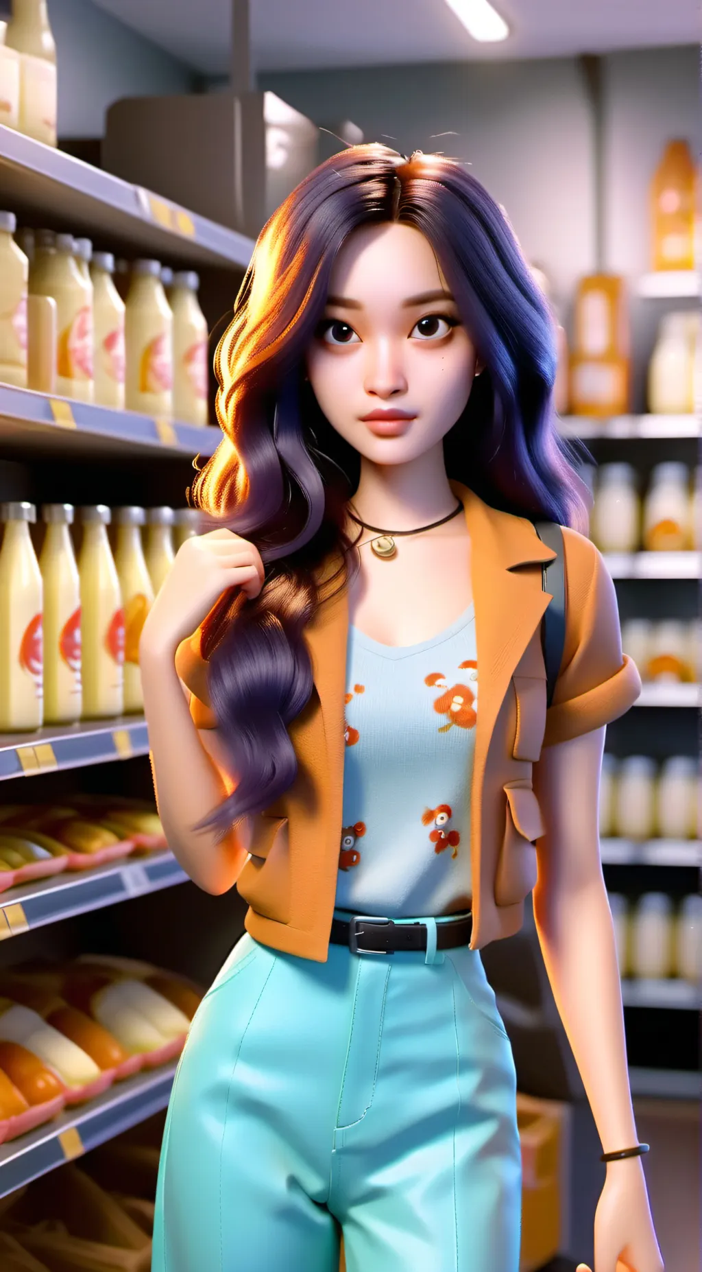 ai character: Angel background