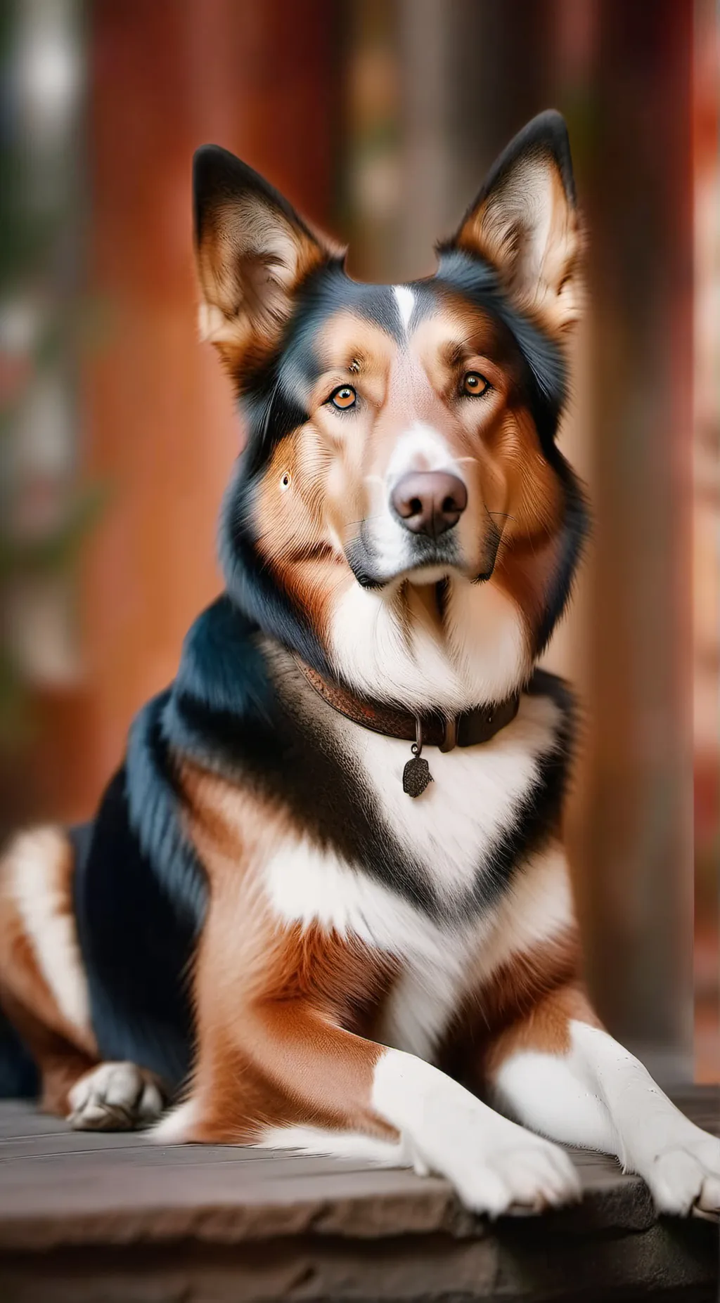 ai character: Blackie! background