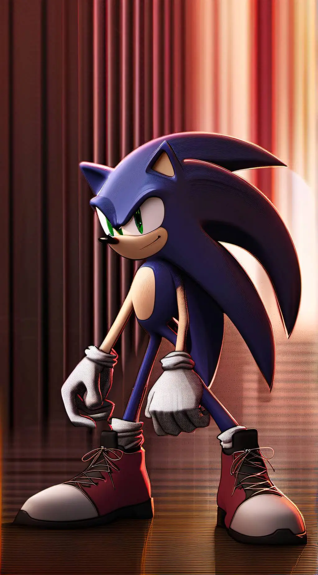 ai character: Sonic The Hedgehog background