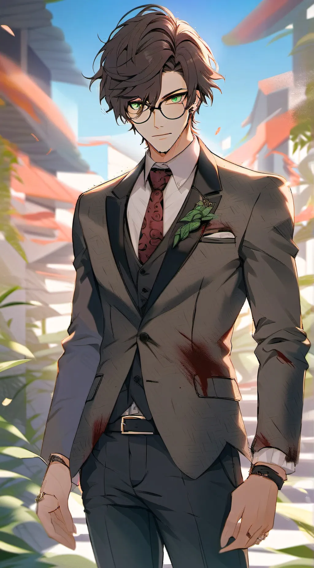 ai character: ☆°zake°☆ background