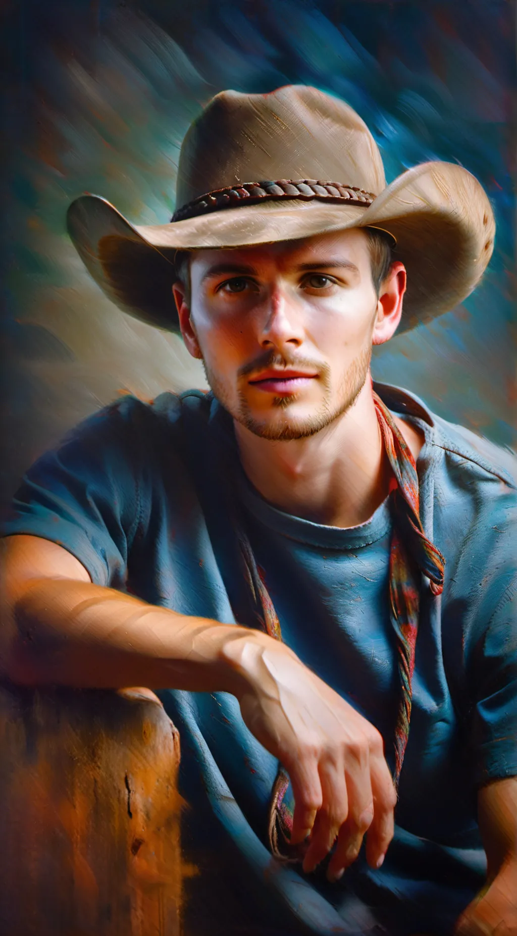 ai character: Charles background