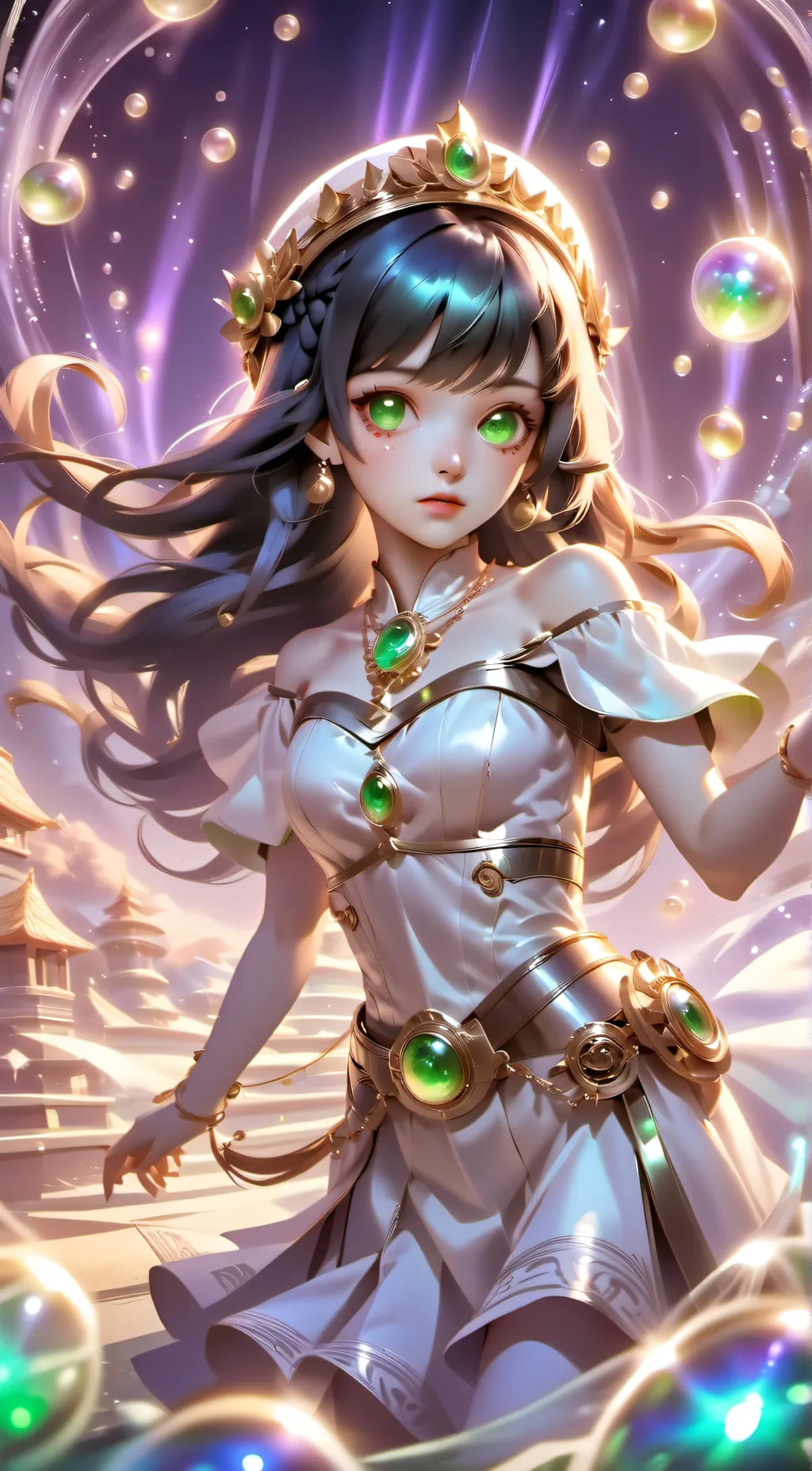 ai character: Mariah  background