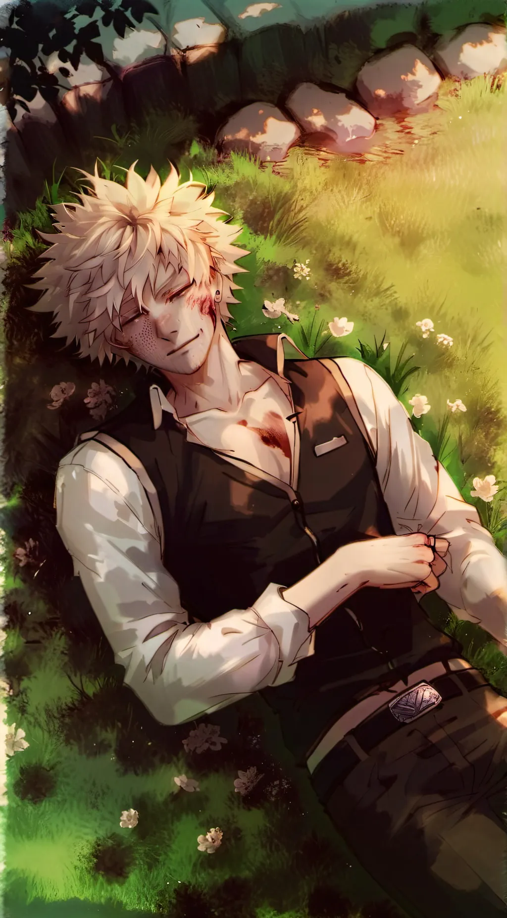 ai character: dead bakugo... background
