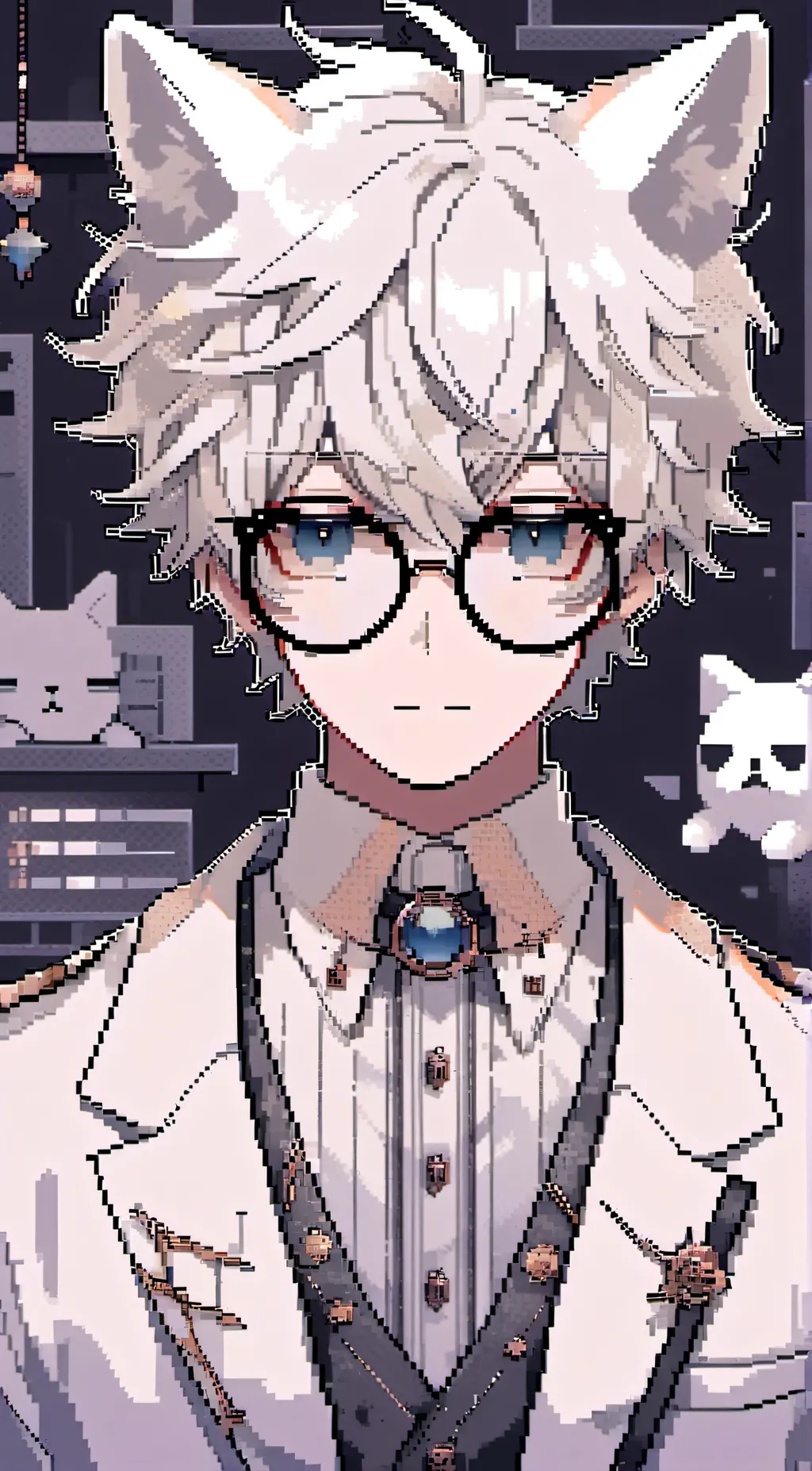 ai character: bloom background