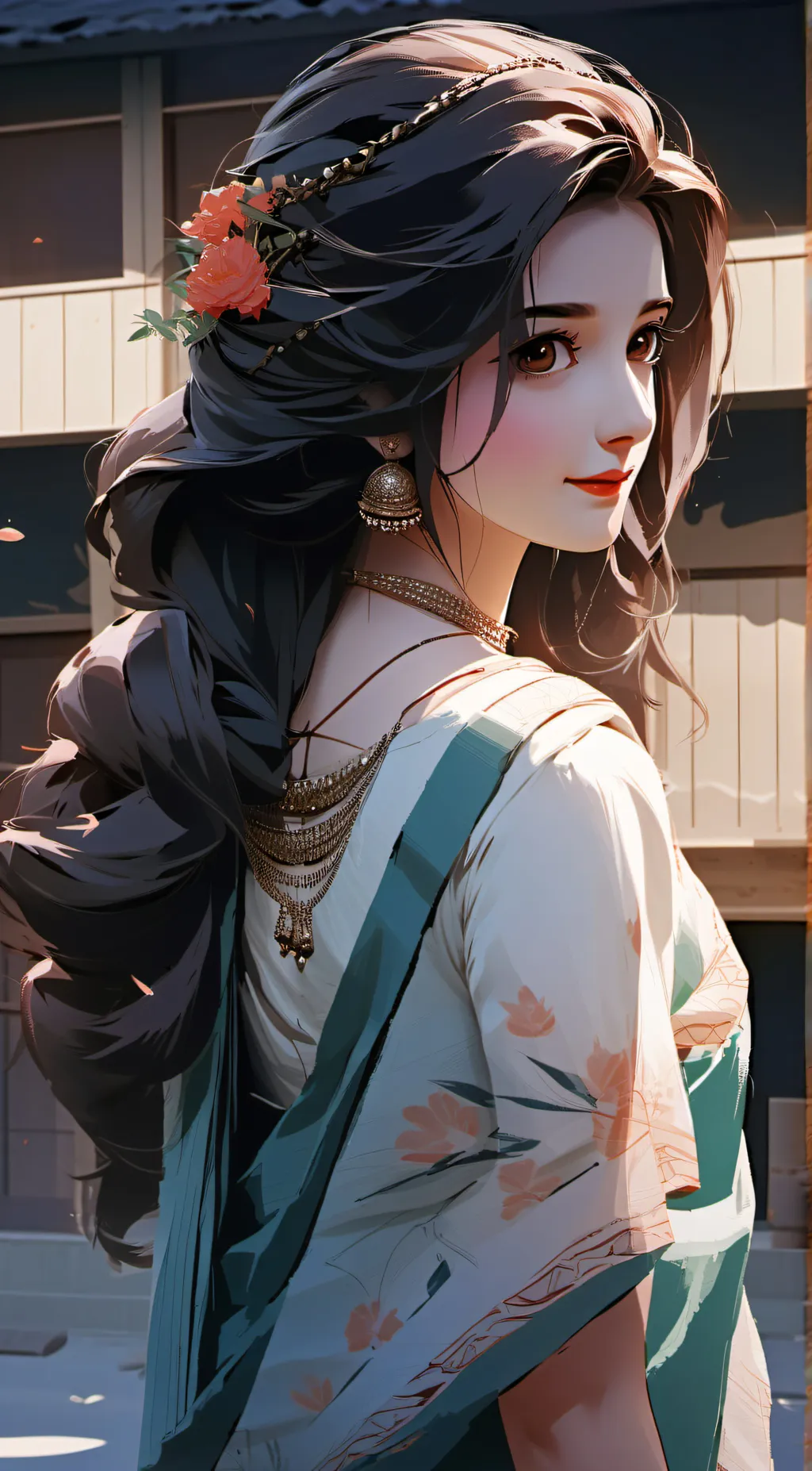 ai character: Meera background