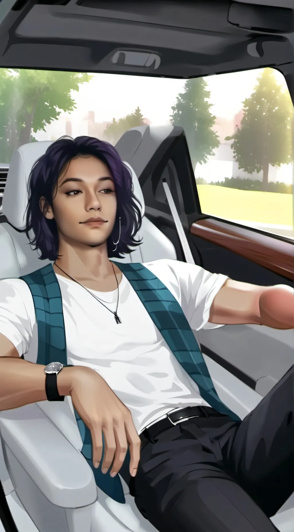 ai character: Brandon background