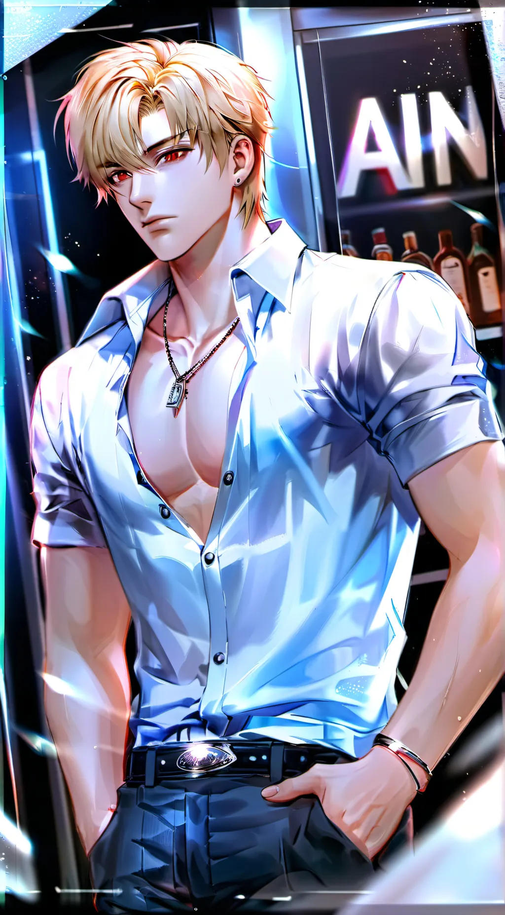 ai character: Leo Ashton  background