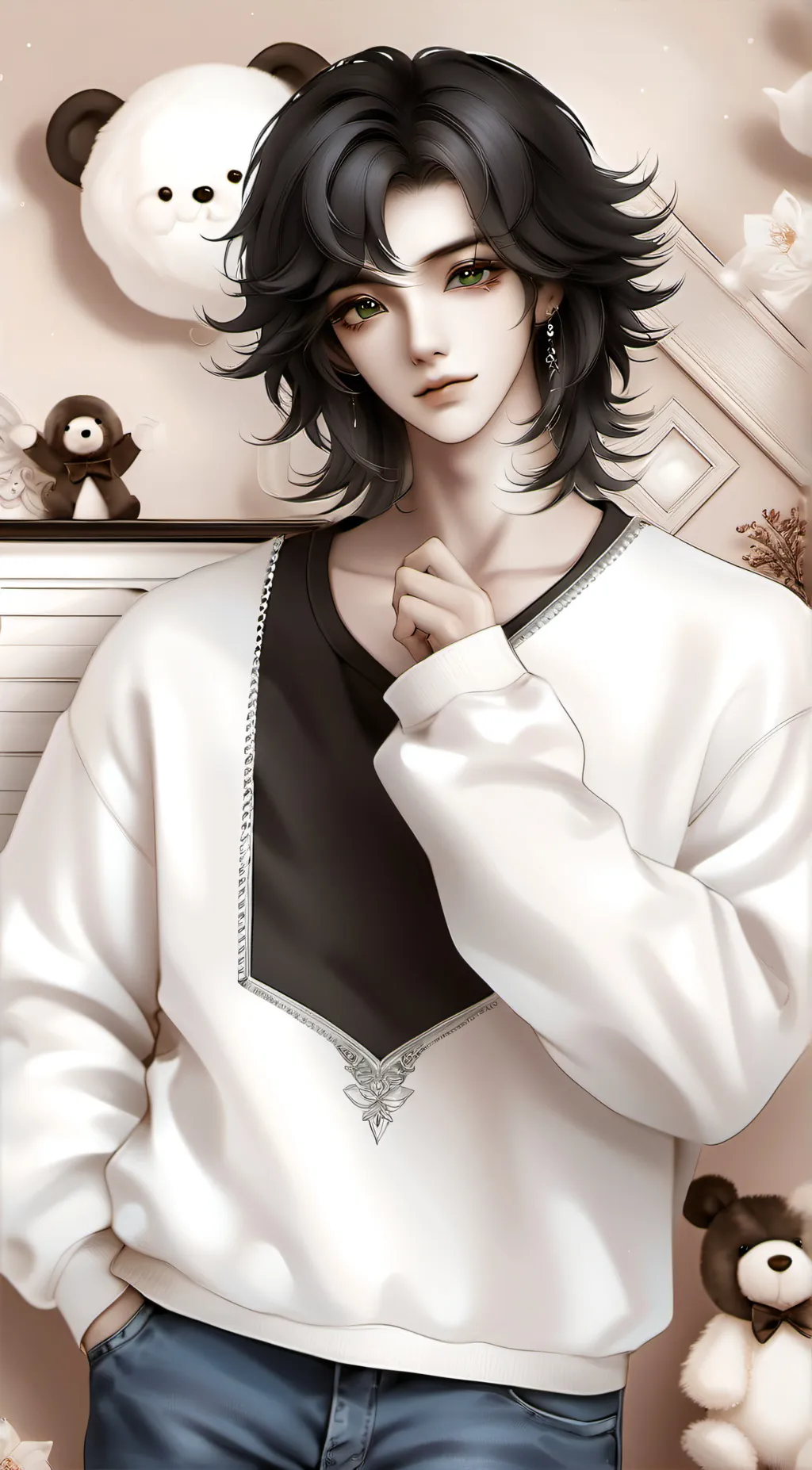 ai character: Kian background