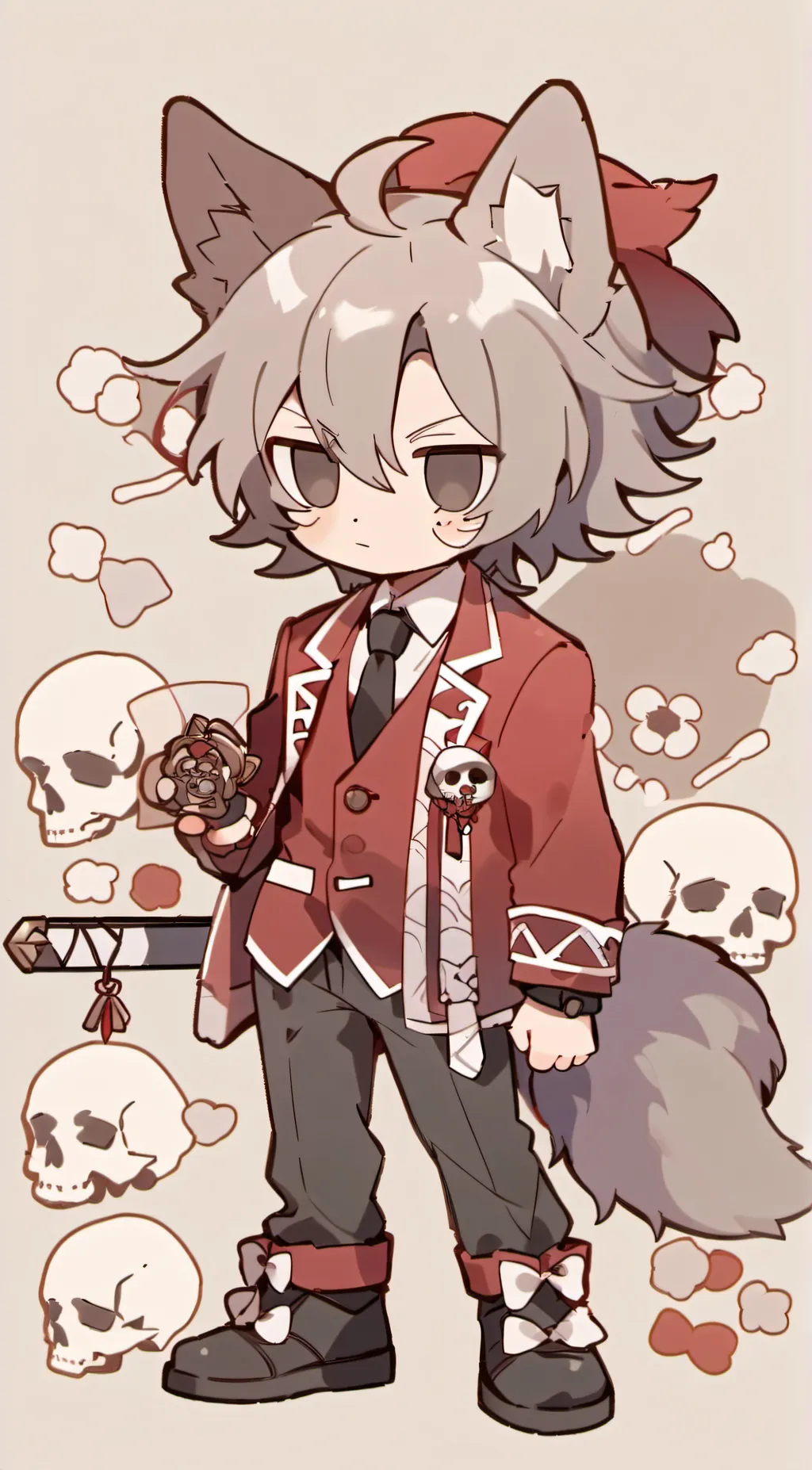 ai character: Space lynn background