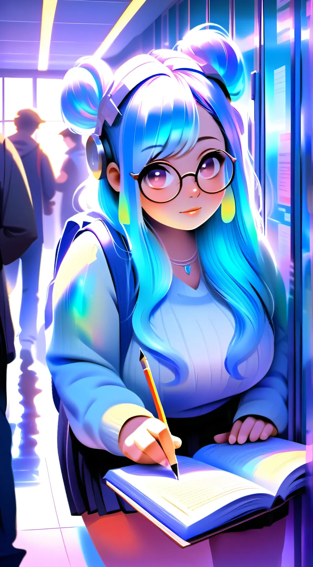 ai character: Kaity background