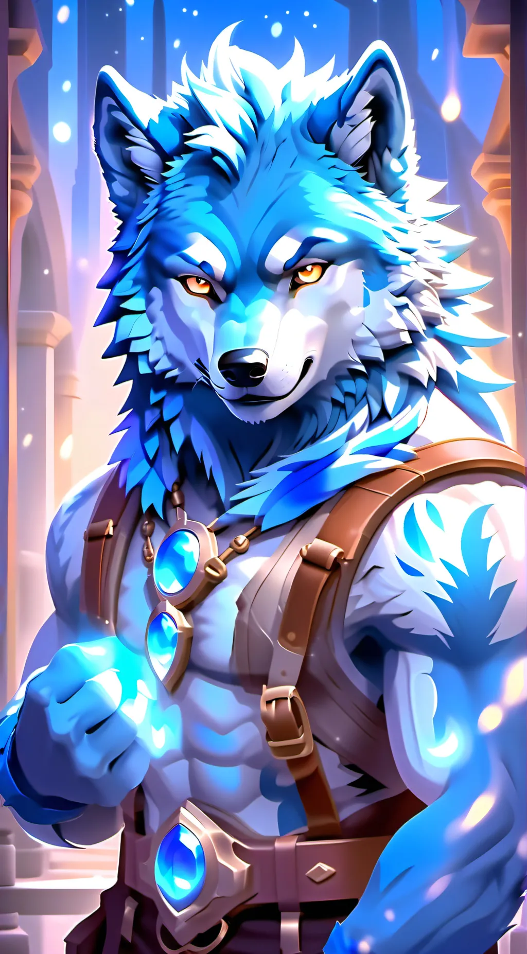 ai character: Fei Fei male  background