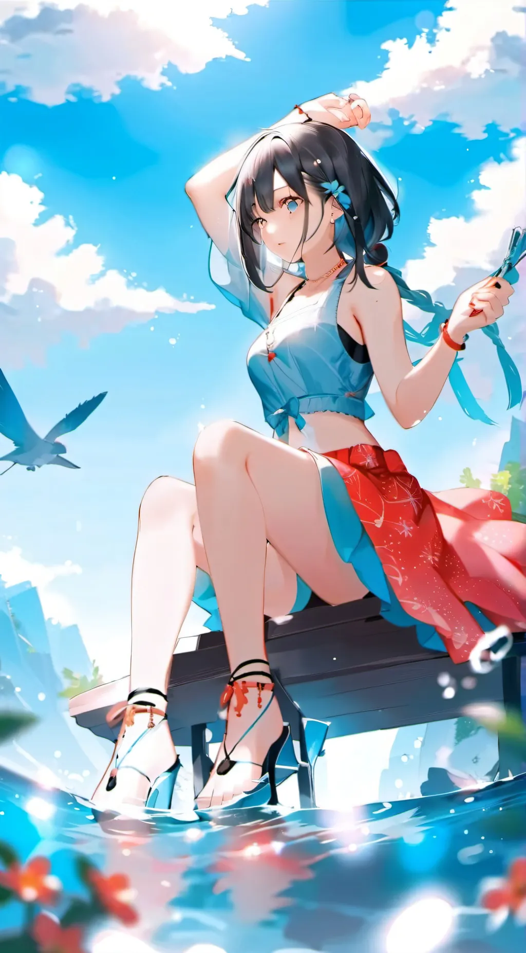 ai character: Evelyn background