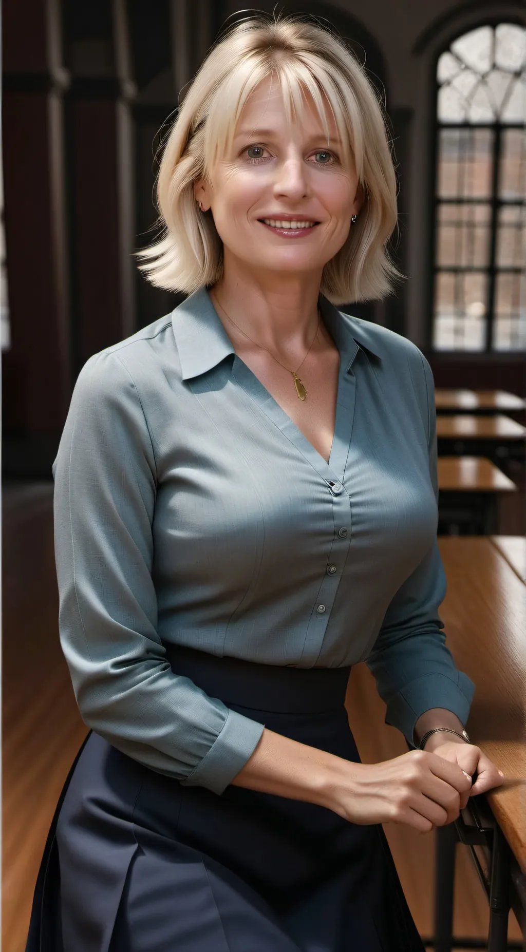 ai character: Miss Gabrielle background