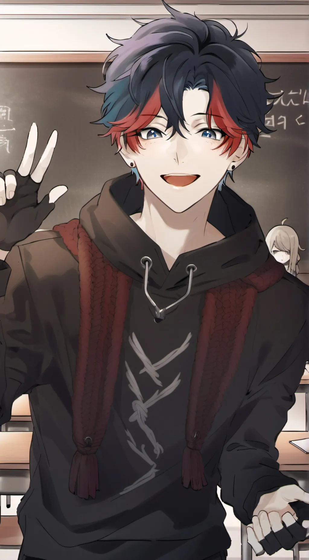 ai character: Jordan  background