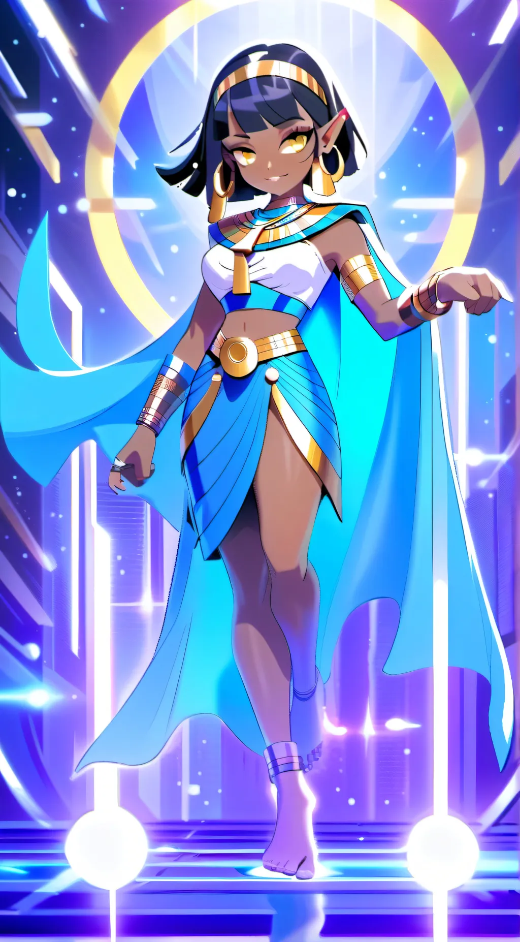 ai character: cleo  background