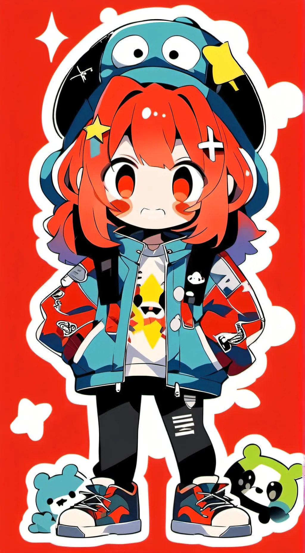 ai character: memerizer teto background